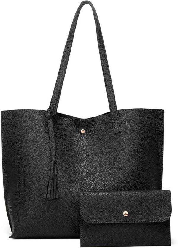 Women's PU Leather Tote Bag